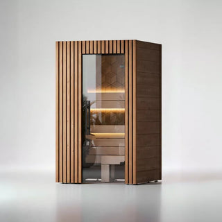 Como 1-120 Indoor Sauna 1-Person | Leil Saunas