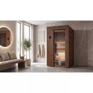 Como 1-120 Indoor Sauna 1-Person | Leil Saunas