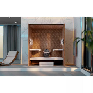 Como 4-180 Indoor Sauna 4-Person | Leil Saunas
