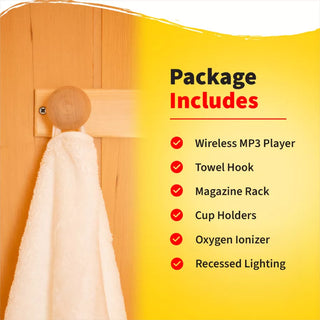 HeatWave Coronado 2 Person Ceramic Infrared Sauna