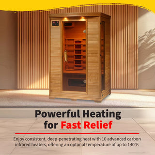 HeatWave Coronado 2 Person Ceramic Infrared Sauna