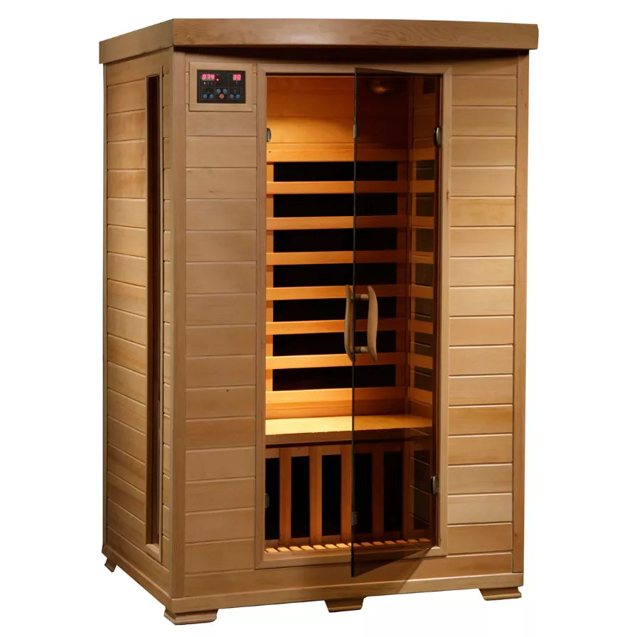HeatWave Coronado 2 Person Carbon Infrared Sauna – The Sauna Place