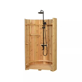 Crescent Outdoor Shower | Rinse