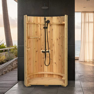 Crescent Outdoor Shower | Rinse