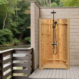Crescent Outdoor Shower | Rinse