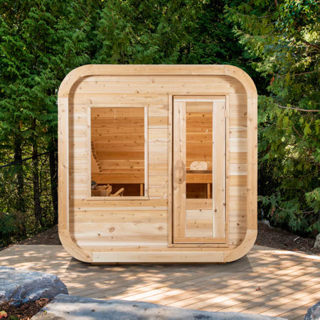 Canadian Timber Luna Outdoor Sauna | Dundalk – The Sauna Place