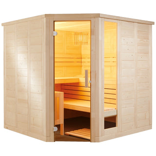 Almost Heaven Komfort Corner 5-Person Indoor Sauna