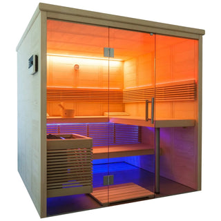 Almost Heaven Everwood (Balance View Large) 4-6 Person Indoor Sauna
