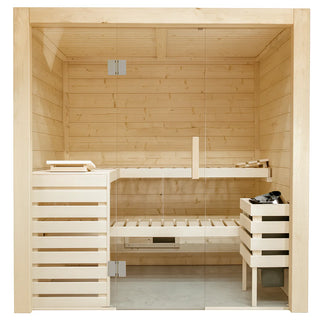 Almost Heaven Tyrol (Basic Large View) 3-4 Person Indoor Sauna