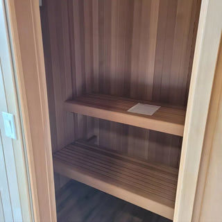 Finlandia FPF55 Prebuilt Sauna Room 5' x 5' (Showroom Unit)