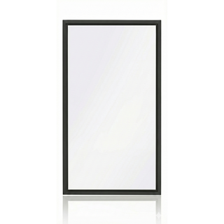 Black anodized Aluminum sauna window 40″ x 80″