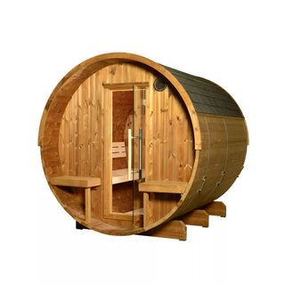 Harvia Magnus 4-6 Person Canopy Barrel Sauna