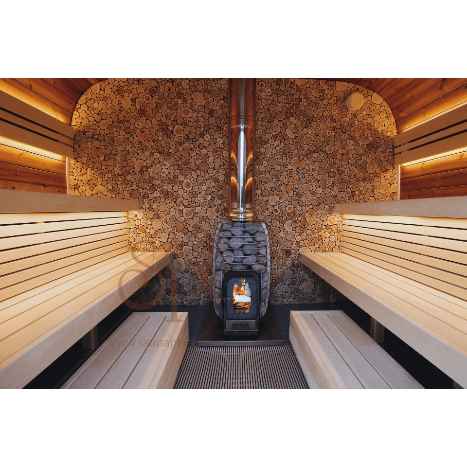 Juniper Wood Accent Wall Panel | The Sauna Place