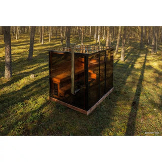Panorama Horizon 5-6 Person Outdoor Sauna | Heritage Sauna®