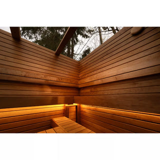 Panorama Horizon 5-6 Person Outdoor Sauna | Heritage Sauna®