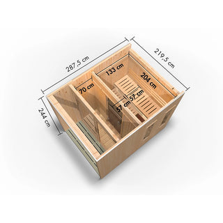 Heritage Lux Brenta Outdoor Sauna