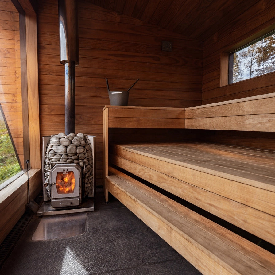HUUM HIVE Wood 17 | Wood-Burning Sauna Stove – The Sauna Place HUUM HIVE Wood 17 | Wood-Burning Sauna Stove – The Sauna Place