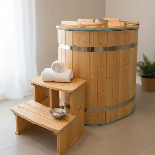 Laguna - Oval Cold Tub | Heritage Sauna®