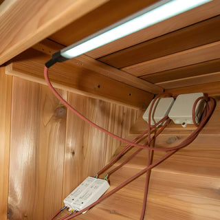 Leisurecraft Saunalumin Lights - Single Bench Set