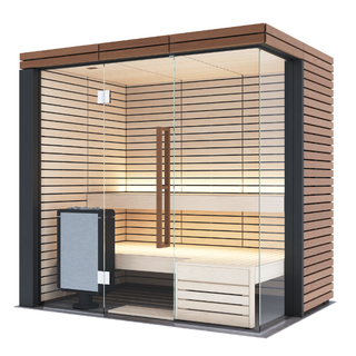 Harvia Lindea View Sauna Cabin - Small