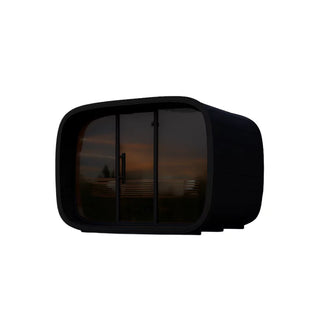 Leil Saunas Round Cube Single Outdoor Sauna