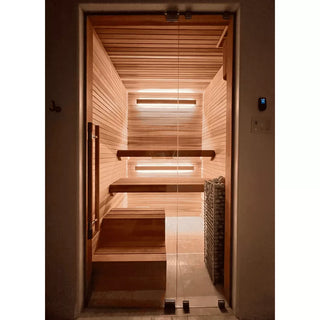 Clear Western Red Cedar Sauna Wood - Wall Paneling 1x3 T&G V4E