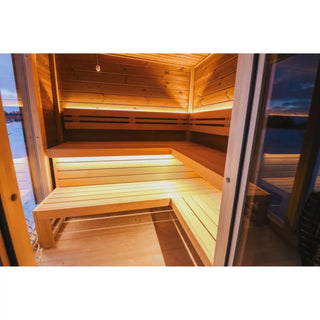Patio L 5-Person Outdoor Sauna | Leil Saunas