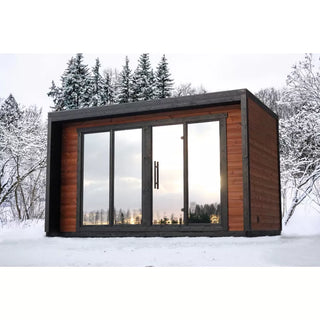 Patio L 5-Person Outdoor Sauna | Leil Saunas