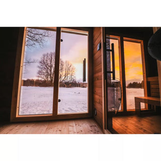 Patio L 5-Person Outdoor Sauna | Leil Saunas