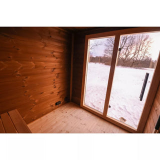Patio L 5-Person Outdoor Sauna | Leil Saunas