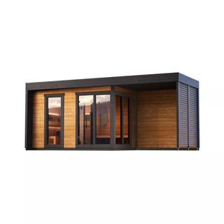 Patio L Plus 5-Person Outdoor Sauna | Leil Saunas