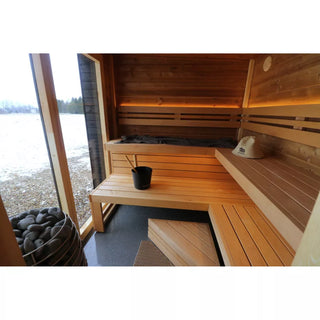 Patio M 5-Person Outdoor Sauna | Leil Saunas