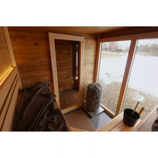 Patio M 5-Person Outdoor Sauna | Leil Saunas