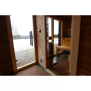 Patio M 5-Person Outdoor Sauna | Leil Saunas