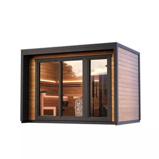 Patio M 5-Person Outdoor Sauna | Leil Saunas