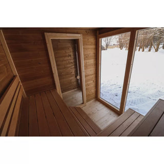 Patio M 5-Person Outdoor Sauna | Leil Saunas