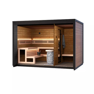Patio M 5-Person Outdoor Sauna | Leil Saunas