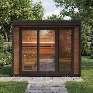 Patio M 5-Person Outdoor Sauna | Leil Saunas