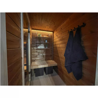 Patio M 5-Person Outdoor Sauna | Leil Saunas
