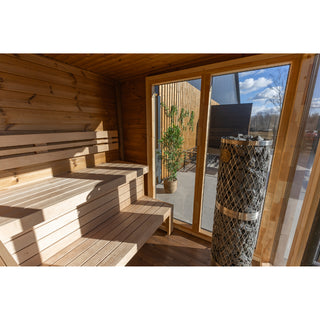 Patio S Outdoor Sauna 4-Person | Leil Saunas