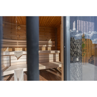 Patio S Outdoor Sauna 4-Person | Leil Saunas