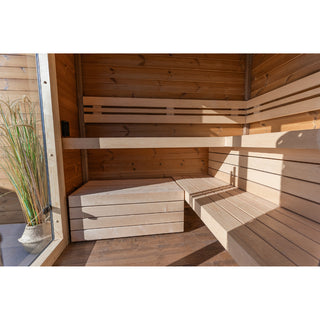 Patio S Outdoor Sauna 4-Person | Leil Saunas