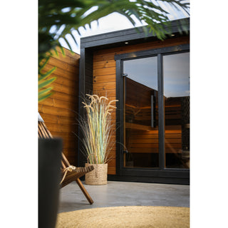 Patio S Outdoor Sauna 4-Person | Leil Saunas