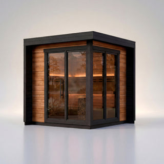 Patio S Outdoor Sauna 4-Person | Leil Saunas