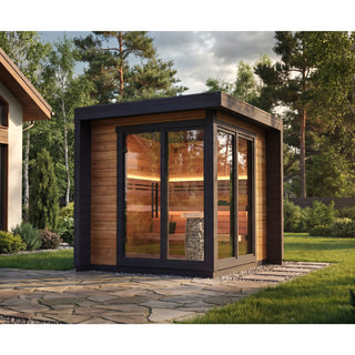 Patio S Outdoor Sauna 4-Person | Leil Saunas