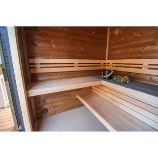 Patio S Plus 4-Person Outdoor Sauna | Leil Saunas