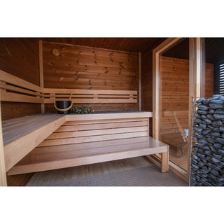 Patio S Plus 4-Person Outdoor Sauna | Leil Saunas