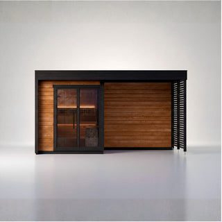Patio S Plus 4-Person Outdoor Sauna | Leil Saunas