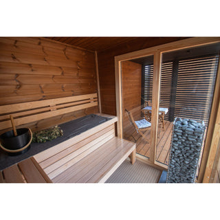 Patio S Plus 4-Person Outdoor Sauna | Leil Saunas