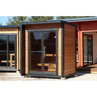 Patio XXS Outdoor Sauna 3-Person | Leil Saunas